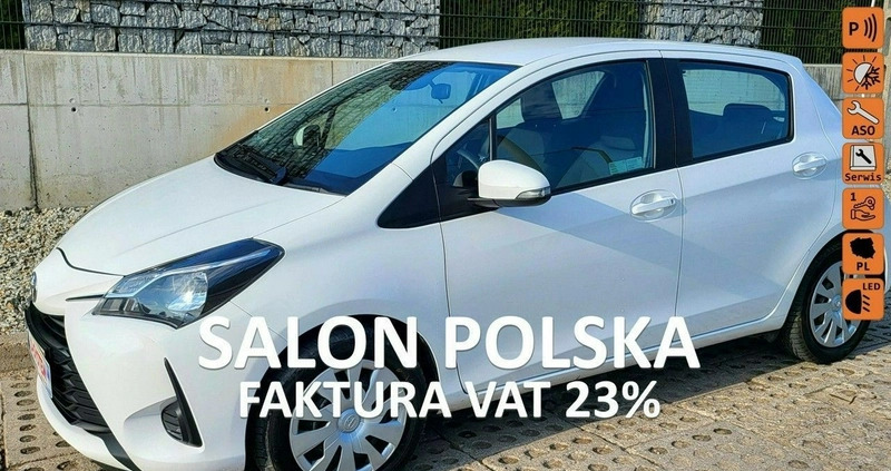 Toyota Yaris cena 32520 przebieg: 164000, rok produkcji 2018 z Radków małe 379